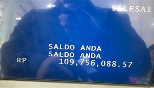 Foto Saldo Atm 500 Juta