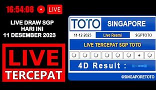 Nomor Sgp Hari Ini Live